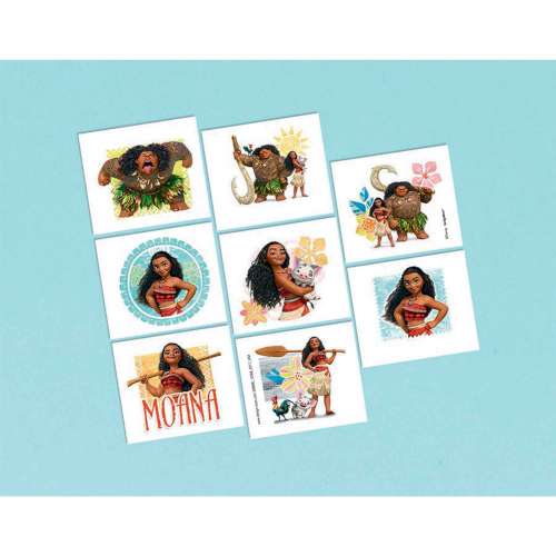 Moana Temporary Tattoos - Click Image to Close